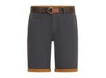 Chinoshorts BLEND "Chinoshorts BHNeji", Herren, Gr. XXL, N-Gr, grau (phantom grau), Obermaterial: 100% Baumwolle CO., Hosen Chinoshorts