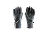 Skihandschuhe ZANIER, Damen, Gr. 7, schwarz, 90% Polyester, 10% Elasthan, unifarben, Handschuhe, mit hochwertigem Polster und wasserfester Qualität