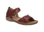 Sandale JOSEF SEIBEL "Ivy 05, rot", Damen, Gr. 37, rot, Obermaterial: 100% Rindsleder Leather cow., Schuhe Sandale
