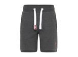 Sweatshorts SOLID "Sweatshorts SDBennShorts", Herren, Gr. M, N-Gr, grau (med grau m), Obermaterial: 50% Baumwolle CO. 50% Polyester PES., Hosen Sweatshorts