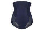 High-Waist-Panty SUSA "Highwaist Panty Milano", Damen, Gr. 46, blau (marine), Obermaterial: 86% Polyamid PA. 11% Elasthan EL. 3% Baumwolle CO., Unterhosen