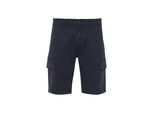 Cargoshorts INDICODE "Cargoshorts IDBrom", Herren, Gr. S, N-Gr, blau (navy), Obermaterial: 98% Baumwolle CO. 2% Elasthan EL., Hosen