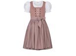 Dirndl NÜBLER "Kinderdirndl Kim", Mädchen, Gr. 116, EURO, orange, Obermaterial: 100% Polyester PES., Kleider