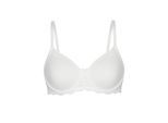 Bügel-BH SUSA "Bügel BH Nizza", Damen, Gr. 90, Cup D, beige (natur), Stoff, Obermaterial: 56% Baumwolle CO. 37% Polyamid PA. 7% Elasthan EL., BHs Bügel-BH