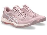 Hallenschuh ASICS "GEL-ROCKET 12", Damen, Gr. 42,5, morganite, weiß, Textil, Schuhe Hallenschuh, besonders geeignet für Handball und Volleyball