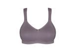 Minimizer-BH SUSA "Minimizer ohne Bügel Nizza", Damen, Gr. 80, Cup C, lila (frosty lavender), Obermaterial: 75% Baumwolle CO. 20% Polyamid PA. 5% Elasthan EL., BHs Minimizer-BH