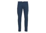 Stoffhose BLEND "Stoffhose BHEdford", Herren, Gr. 31, Länge 32, blau (ensign blau), Obermaterial: 98% Baumwolle CO. 2% Elasthan EL., Hosen Stoffhose
