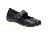 Ballerina JOSEF SEIBEL "Fenja 18, indigo", Damen, Gr. 36, blau (indigo), Obermaterial: 100% Rindsleder Leather cow., Schuhe Ballerina