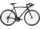 Rennrad WYLD "WYLD Rennrad 28'' Whirlwind 200 18 Gänge" Gr. 60, schwarz, Fahrräder, Herren, 60cm, 28 Zoll (71,12cm) hinten: 28 Zoll (71,12cm)