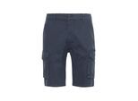 Cargoshorts INDICODE "Cargoshorts IDRonjo", Herren, Gr. L, N-Gr, blau (navy), Obermaterial: 98% Baumwolle CO. 2% Elasthan EL., Hosen