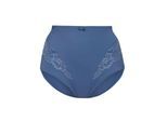 Miederslip SUSA "Miederslip London", Damen, Gr. 40, blau (royal blau), Stoff, Obermaterial: 75% Polyamid PA. 25% Elasthan EL., Unterhosen