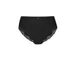 Slip SUSA "Damen Slip Capri", Damen, Gr. 44, schwarz, Stoff, Obermaterial: 77% Polyamid PA. 23% Elasthan EL., Unterhosen Slip
