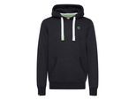 Kapuzenpullover SOLID "Hoodie SDBennHood", Herren, Gr. M, grau (dar grau m), Obermaterial: 50% Baumwolle CO. 50% Polyester PES., Pullover Kapuzenpullover