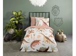 Babybettwäsche GOOD MORNING "Dino", bunt (multi), B/L: 100cm x 135cm, 1 Stk., 1 Stk., Renforcé, B/L: 60cm x 40cm, 2 Stk., Renforcé, Obermaterial: 100% Baumwolle, Bettwäsche, 100% Baumwolle, 120x150, Reißverschluss, Wendeoptik, Baby, Junge, Dino