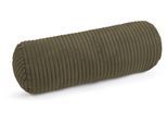 Nackenrolle MAGMA HEIMTEX "SHARA Nackenrolle", oliv, B:0cm H:0cm L:40cm Ø:15cm, Faserbällchen (Polyester), Polyamid, Polyester, Funktionskissen, Nackenrolle, Kuschelige Nackenrolle aus Cord – Komfort trifft Stil