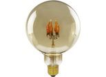 SEGULA LED-Filament "LED Globe 125 up smokey grau, E27", smokey, L:18cm Ø:12,5cm, Leuchtmittel