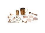 Kaffeeset Cosme in Kupferfarben, 23-teilig
