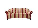 2,5-Sitzer-Sofa Torello Rot Mikrofaser