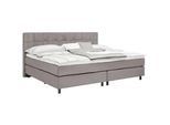 Boxspringbett Primo Dunkelgrau ca. 240x200cm