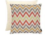 Dekokissen APELT "Ravenna mit Wendefunktion", bunt (bunt, gemustert), B:45cm H:5cm L:45cm, Polyester, Dekokissen_Sitzkissen_Kissenhüllen, inclusive Soft-Kissenfüllung 100% PES