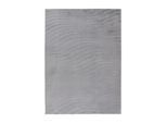Teppich KAYOOM "Kierk 325", silber, B:200cm H:16mm L:290cm, Polyester, Teppiche, Teppich, Weicher Kurzflor, Wohnzimmer