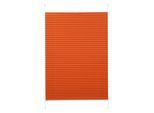 Plissee K-HOME "Siena" Gr. 3, orange (terra), B:60cm H:130cm, Obermaterial: 100% Polyester, Plissees