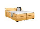 Boxspringbett Sevilla Senfgelb ca. 180x200cm