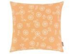 Zierkissen Olivia in Orange ca. 45x45cm