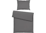 Bettwäsche Iris in Grau ca. 140x200cm