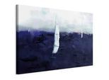 Leinwandbild Maritime Memory Blau/Grauweiß ca. 120x80x1,2cm