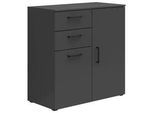Kommode Multistauraum Graphitfarben