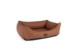 TrendPet Runa Kunstlederbett braun M