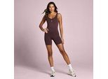 MP Damen Tempo Nahtlos Shorts Bodysuit - Fudge - L