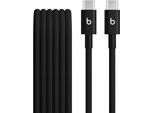APPLE USB-Kabel "USB-C auf USB-C Gewebtes Kabel", schwarz (bolt schwarz, 2er, pack), 150cmcm, 60 kW, Kabel