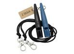 ACME 211.5 Doppelpack Hundepfeife mit Pfeifenband blau