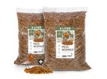 wildtier liebe Edel Mehlwürmer getrocknet 2 x 800g