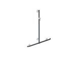 Hewi System 800 K Duschhandlauf 950.35.4609992 1250 x 1184 mm, anthrazitgrau, mit verschiebbarer Brausestange
