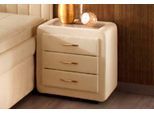 Nachtkommode MAINTAL, beige (creme), B:48cm H:50cm T:43cm, Sideboards, Nachtkommode