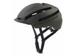 Fahrradhelm CRATONI "Fahrradhelm Loom" Gr. M, schwarz, Helme, M, 100% Erzeugnis unbest Zusammensetzg EuZ., Fahrradhelm