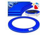 KESSER® - Trampolin Randabdeckung Ø 244 , 305 , 366 , 426 cm , 30cm breit 100% UV-beständig reißfest Federabdeckung , Grün , Blau