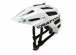 Fahrradhelm CRATONI "MTB Fahrradhelm AllTrack weiß", weiß, Helme, 100% Erzeugnis unbest Zusammensetzg EuZ., Fahrradhelm
