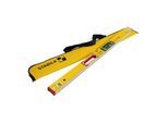 STABILA Digitale Wasserwaage TECH 196 DL, 100 cm, wasser- und staubdicht nach IP 67, 2 Digital-Displays, kalibrationsfrei, Anzeige-Modi: °, %, mm/m, i (19827)