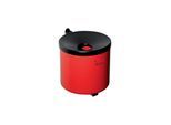 Wandascher Ø150xH145mm rot m.Kippvorrichtung TKG (350001)