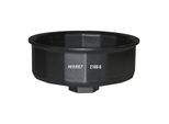 HAZET Ölfilter-Schlüssel 2169-6 Vierkant hohl 12,5 mm (1/2 Zoll) Außen-16-kant Profil)