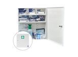 Gramm Medical Metall-Branchenschrank LABOR & CHEMIE (418.036.00603)
