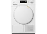 MIELE Wärmepumpentrockner "TSB643WP EcoSpeed&8kg", Energieeffizienz: C, weiß, B:59,6cm H:85cm T:65,5cm, Trockner, Getestet auf 20 Jahre perfekte Wäschepflege, 25 Jahre Motorgarantie, Wärmepumpentrockner