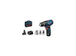 BOSCH Akku-Schlagbohrschrauber GSB 12V-15 mit 1 x 4,0 Ah 1 x 2,0 Ah Li-Ion Akku (06019B690G)