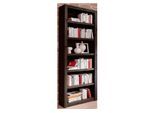 Standregal OTTO HOME "Bergen", braun (dunkelbraun), Regale, Standregal, Breite 82,5 cm