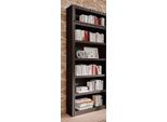 Anbauregal OTTO HOME "Bergen", braun (dunkelbraun), B:81cm H:213cm T:27cm, Massivholz, Regale, Anbauregal, Anbauregale sind nur mit Grundregalen stellbar, aus Kiefernholz