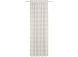 Vorhang ADAM "Romantic Puligny" Gr. 2, beige (natur), B:142cm H:175cm, Jacquard, Baumwolle, Gardinen, Vorhang, aus 100% Bio-Baumwolle
